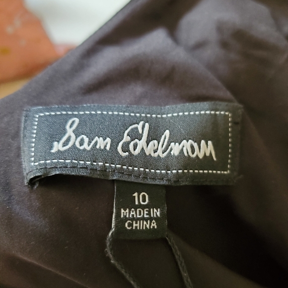 Sam Edelman Women's V-Neck Bell-Sleeve Mini Dress Size 10 NWT - Picture 6 of 6